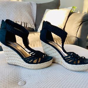 Steve Madden espadrille Platform Wedges